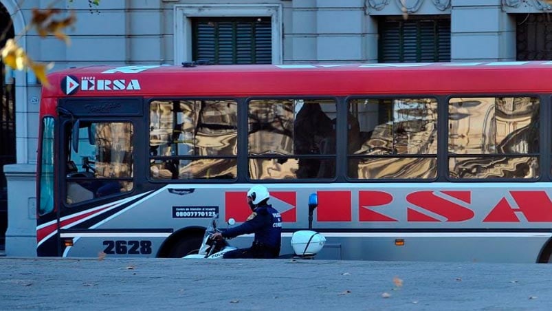 La unidad fue atacada a primera hora del domingo. Imagen ilustrativa.