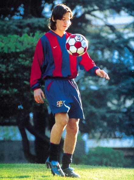 La versión de Lionel Messi 2003.