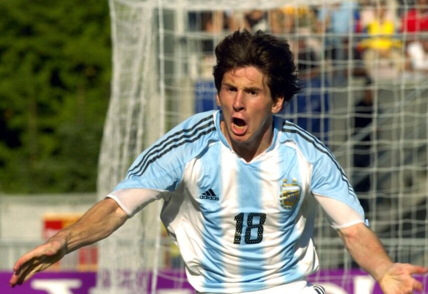 La versión de Lionel Messi 2005.