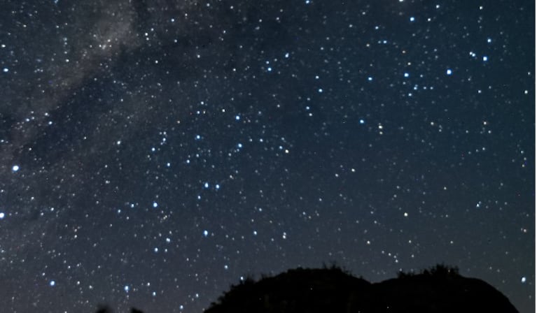 La Vía Láctea desde Copina.