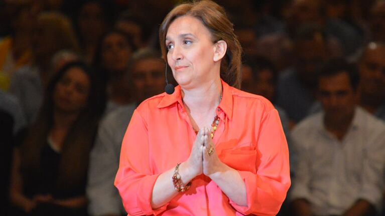 La vicepresidenta fue a pedir justicia por Nisman.