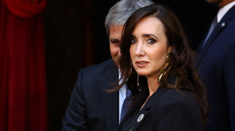 La vicepresidenta Victoria Villarruel apuntó contra Bullrich y Milei.