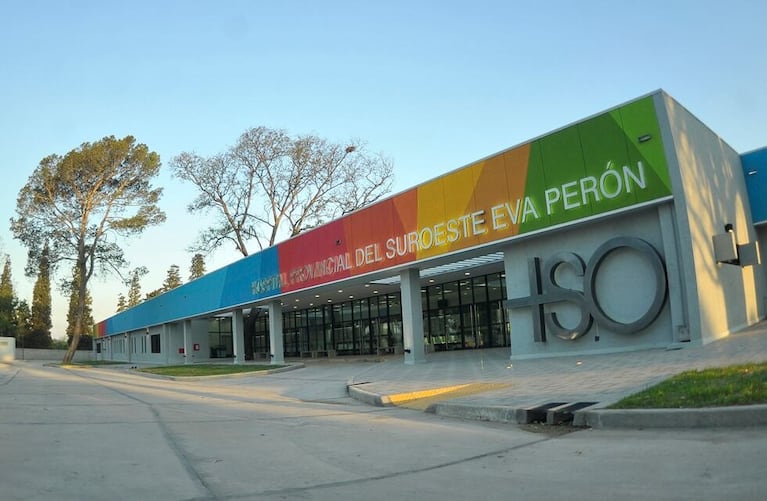 La víctima fue asistida en el Hospital Eva Perón.