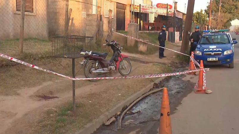 La víctima iba moto y cayó debido a la gravedad de la herida. / Foto: ElDoce.tv