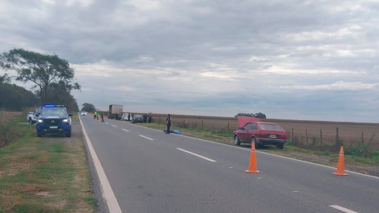 La víctima se había detenido en la banquina por un desperfecto en el auto.
