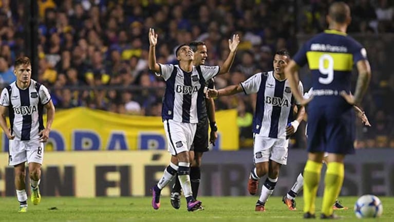 La victoria de Talleres por 2 a 1 ante Boca en La Bombonera en 2017.