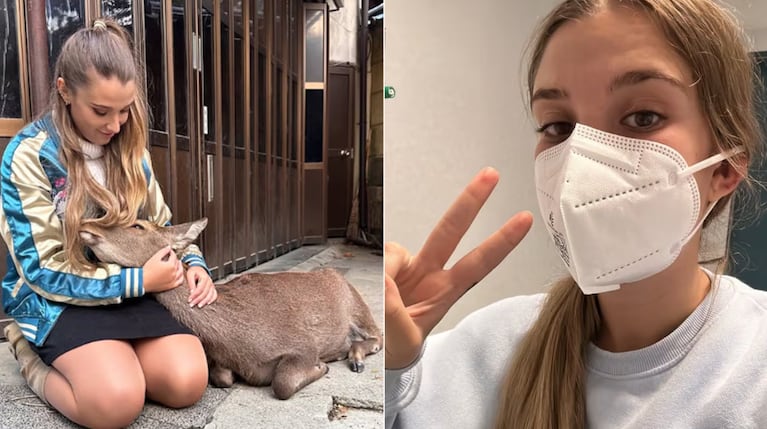 La vida de la joven de 25 años cambió para siempre en un viaje a Japón.