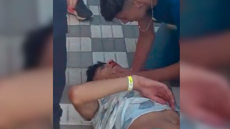 La violenta pelea en Oliva dejó un herido.