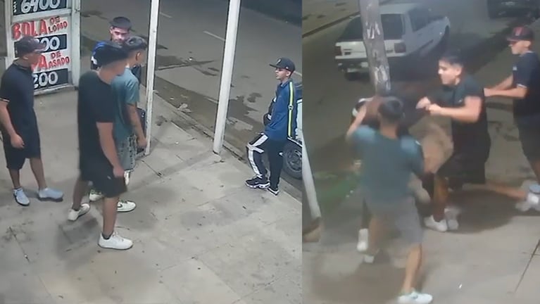 La violenta secuencia en González Catán.