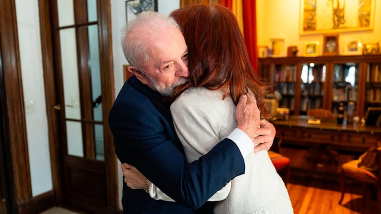 La visita de Lula da Silva a Cristina Kirchner.