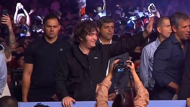 La visita del presidente Milei en los 60 años del Festival de Jesús María.