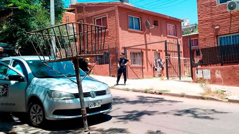 La vivienda de barrio Observatorio donde ocurrió el crimen.