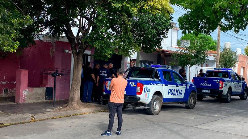 La vivienda de barrio Zumarán donde habría ocurrido el homicidio. Foto: Luchy Ibañez/ElDoce.