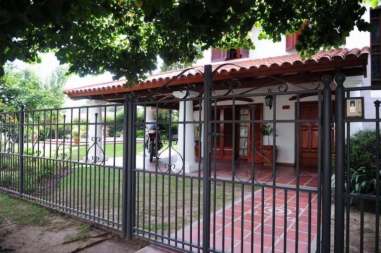 La vivienda donde asesinaron a Nora Dalmasso en Río Cuarto.