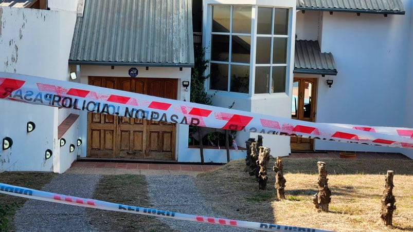 La vivienda donde ocurrió el hecho. 