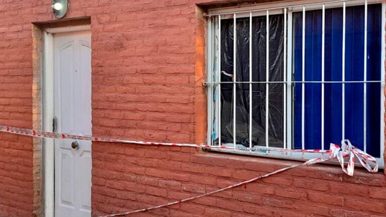 La vivienda donde ocurrió el horror.