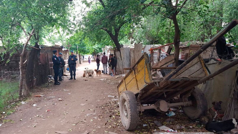 La vivienda donde vivió Ulises está en uno de los callejones de Villa El Nailon.