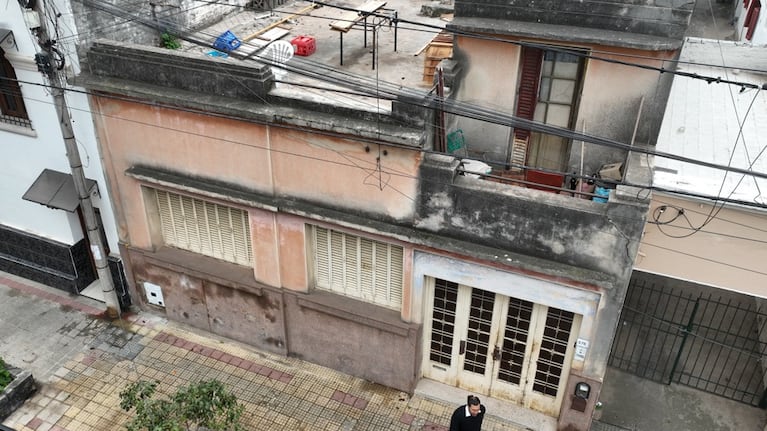 La vivienda está ubicada en la calle Juan del Campillo, en Cofico. Foto: El Doce.