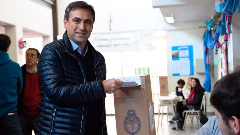 La votación del intendente en barrio Rivadavia. 