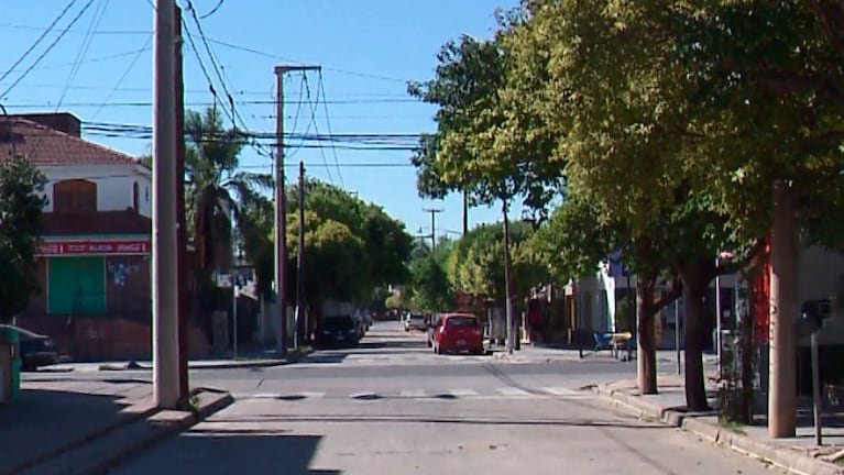 La zona de barrio Ituzaingó donde ocurrió el robo.