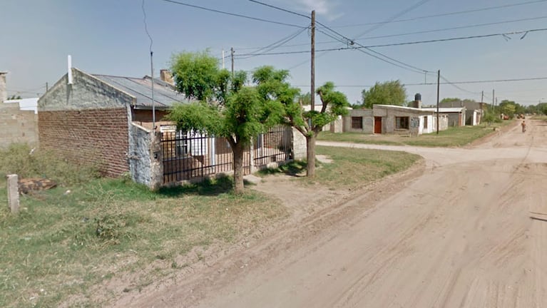 La zona de la vivienda atacada. / Foto: Google Maps