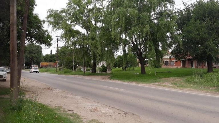 La zona del Camino San Carlos donde ocurrió el hecho, en el sur de la ciudad de Córdoba.