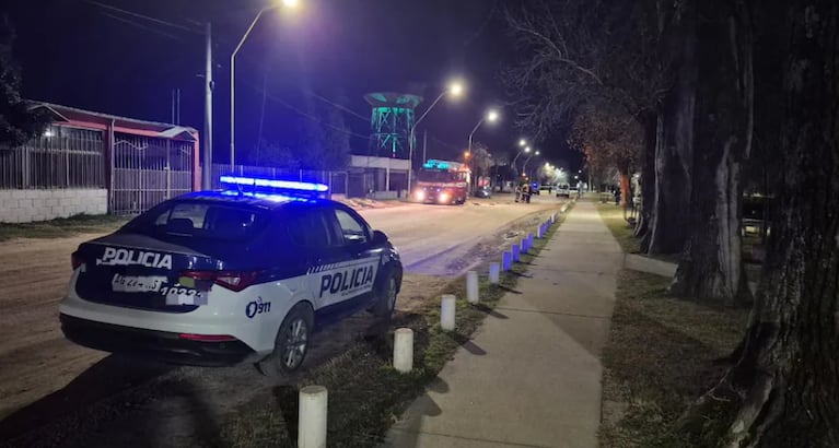 La zona del choque fatal en Villa del Rosario.