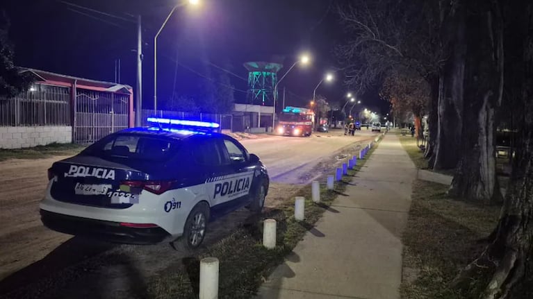La zona del choque fatal en Villa del Rosario.