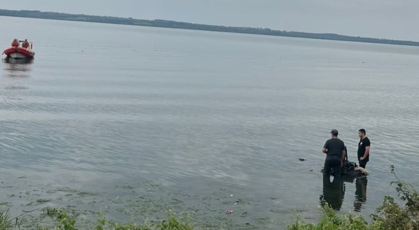 La zona del río en la que aparecieron los restos de la menor.