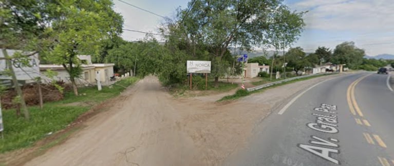 La zona donde está el hotel alojamiento en Valle Hermoso.