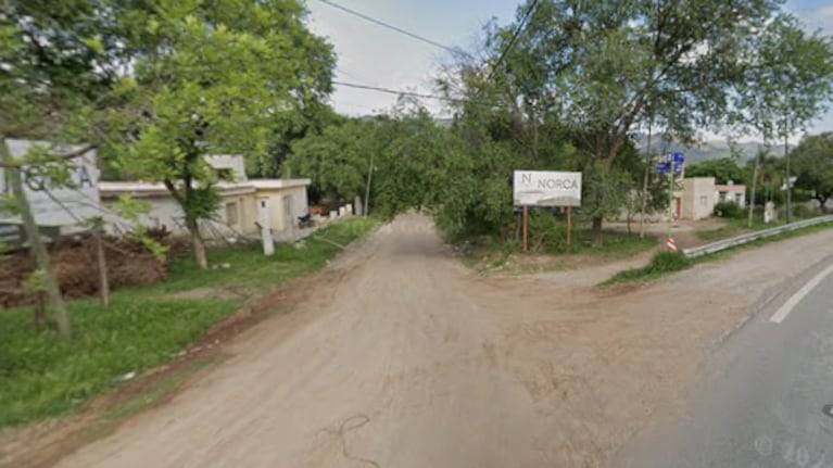 La zona donde está el hotel alojamiento en Valle Hermoso.