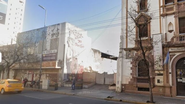 La zona donde habría ocurrido el derrumbe.