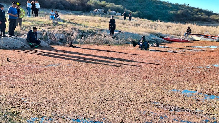 La zona donde hallaron muertos a padre e hijo en Capilla del Monte.