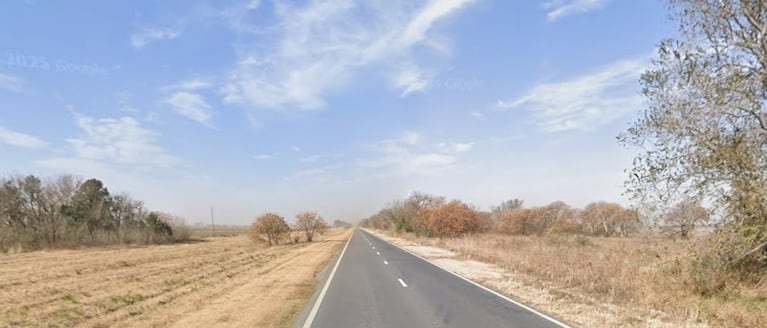 La zona donde ocurrió el accidente fatal.