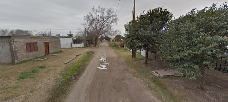 La zona donde ocurrió el ataque en barrio Parque Liceo 3° Sección.