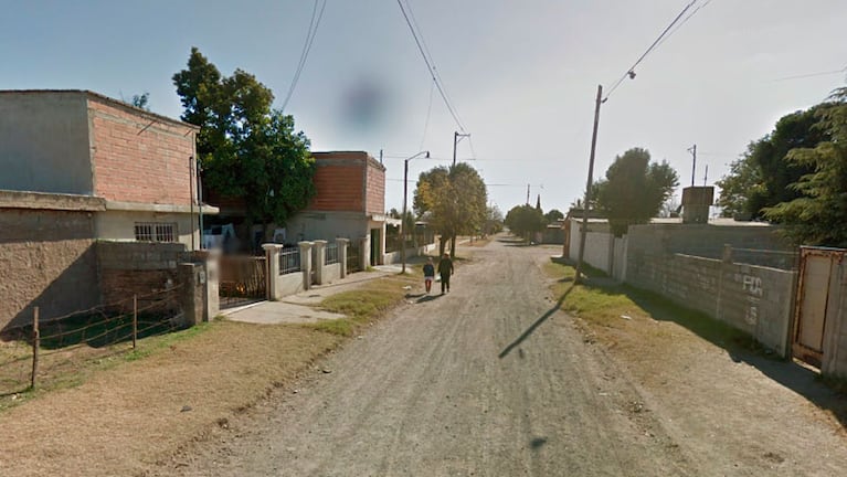 La zona donde ocurrió el tiroteo entre el policía y los delincuentes. / Foto: Google Maps