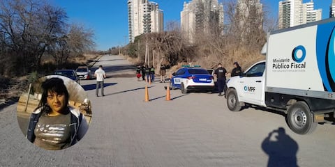 La zona en la que encontraron más restos de Brenda Torres.