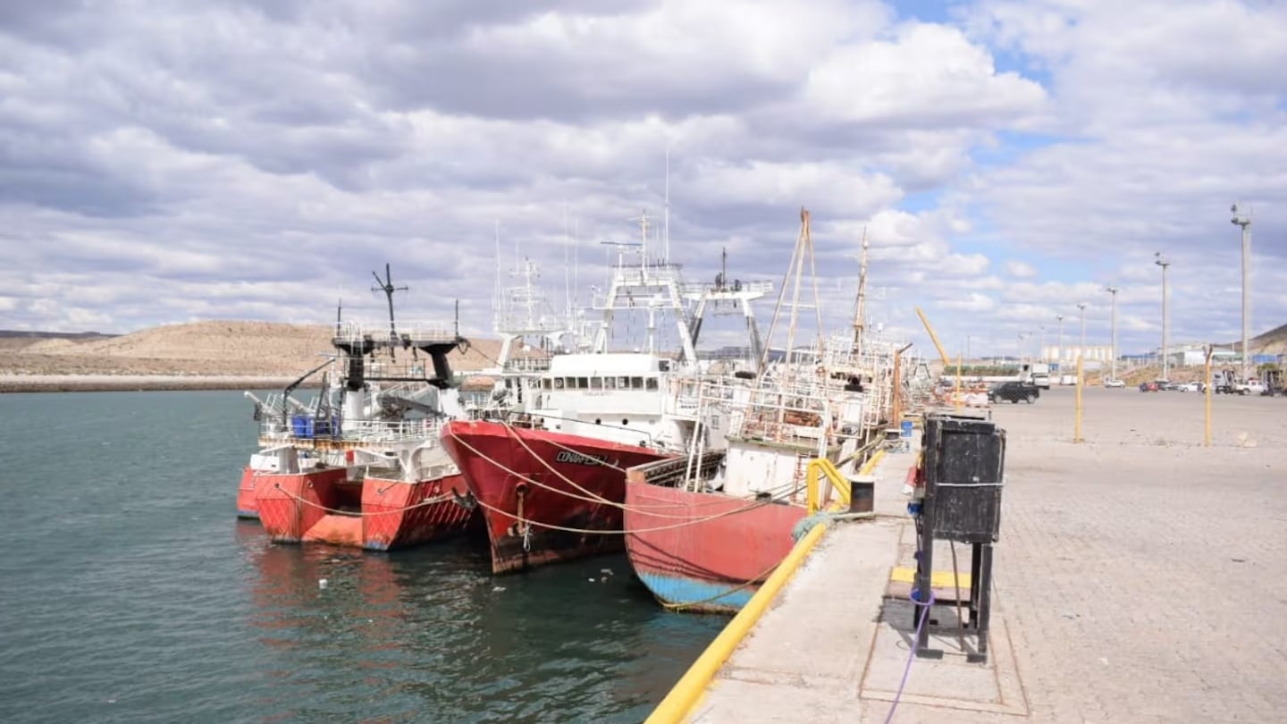 La zona portuaria donde ocurrió el fatal accidente laboral.