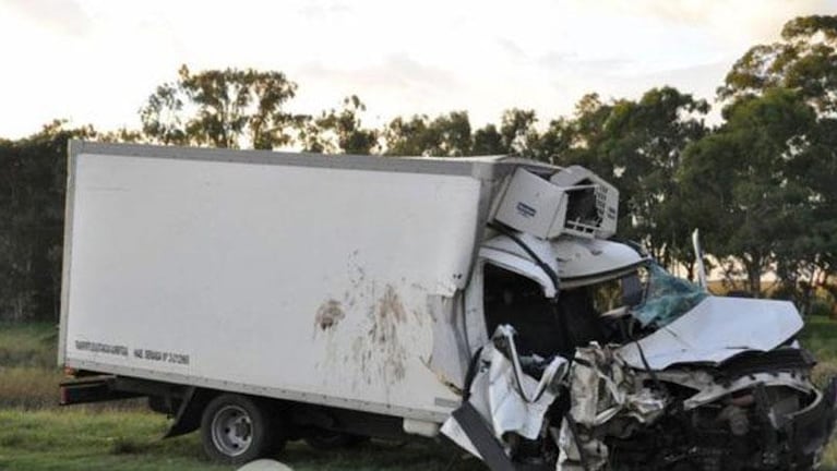 Laboulaye: un muerto en un choque entre camiones