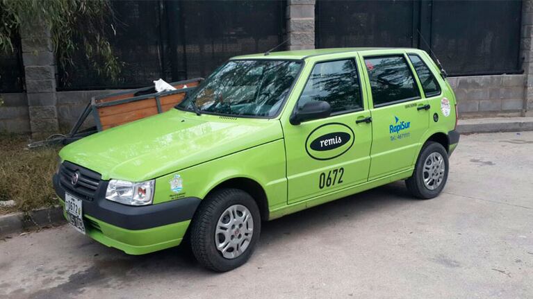 Ladrones en remis, asalto sobre ruedas