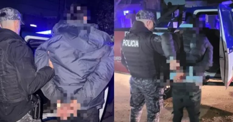 Ladrones retenidos por vecinos en Córdoba. Imagen: gentileza Villa María Vivo.