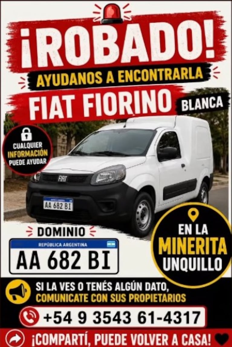 Ladrones robaron en una peña solidaria y se llevaron hasta la camioneta.
