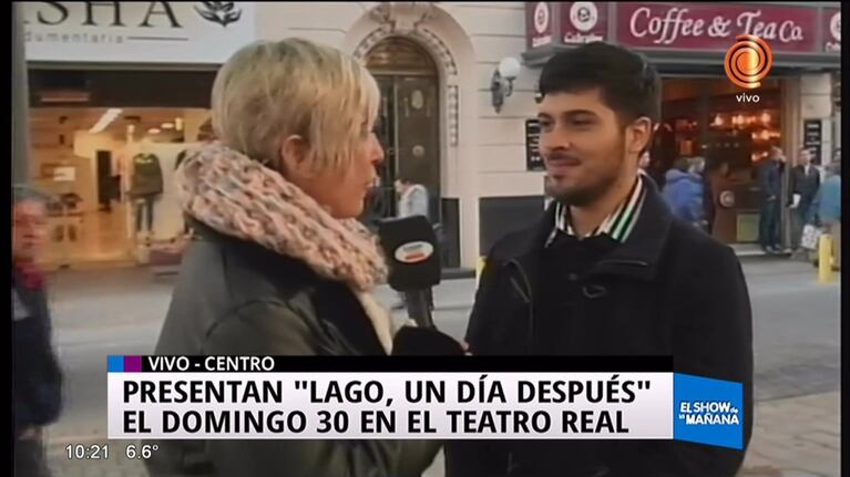 "Lago, un día tiempo después" se presenta en el Teatro Real