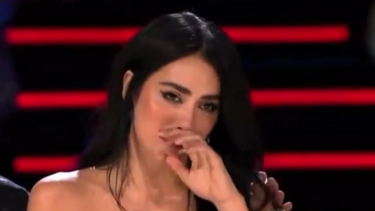 Lali Espósito, conmovida en Factor X.