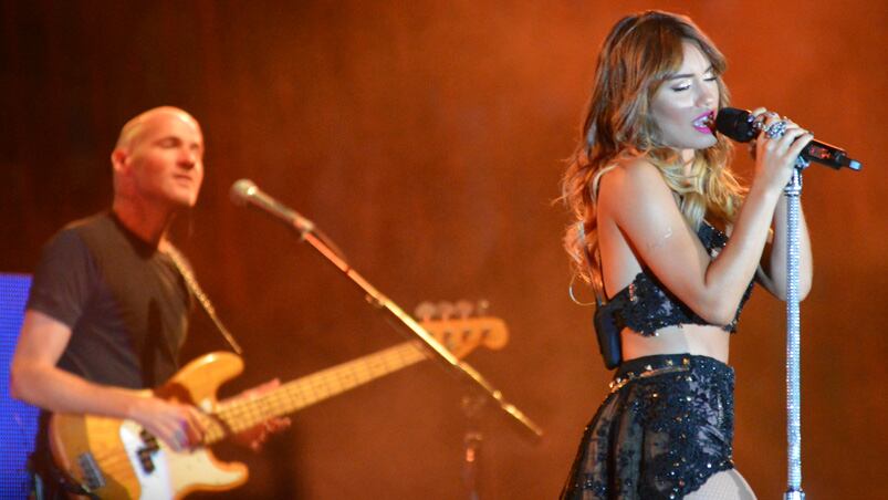 Lali Espósito deslumbró a sus fanáticos en Jesús María. Foto: Lucio Casalla / ElDoce.tv