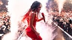 Lali Espósito terminó a los besos con Nati Jota en pleno show.