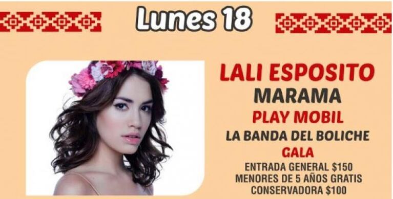 Lali habló de la polémica por su actuación en Jesús María