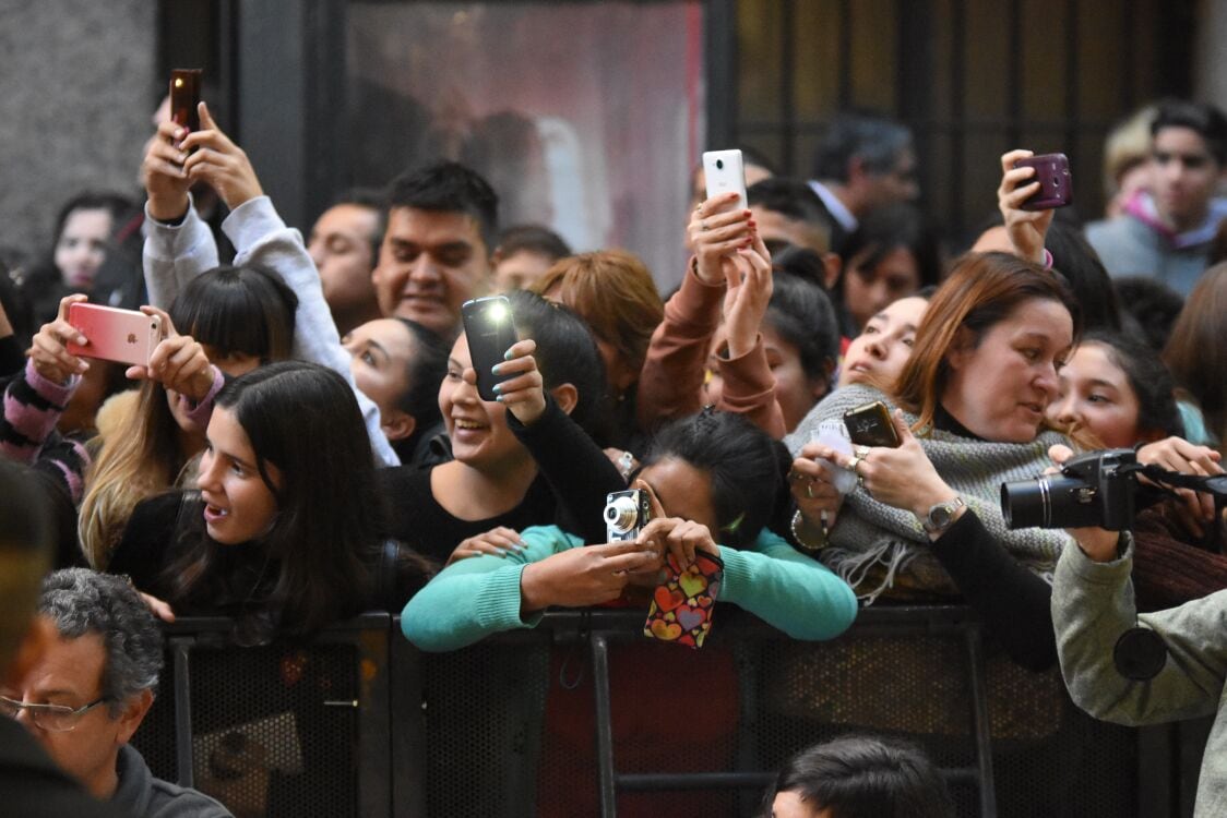 Lali le dedicó un momento único a sus seguidores. Foto: Lucio Casalla / ElDoce.tv.