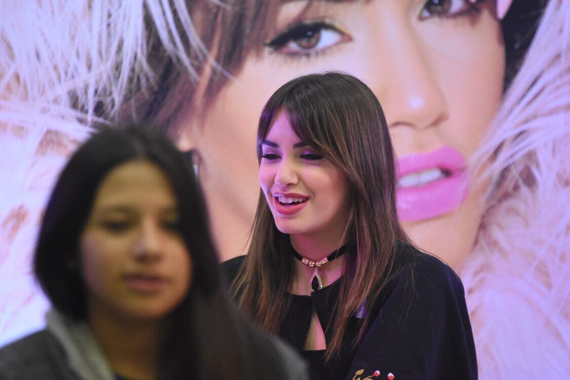 Lali le dedicó un momento único a sus seguidores. Foto: Lucio Casalla / ElDoce.tv.