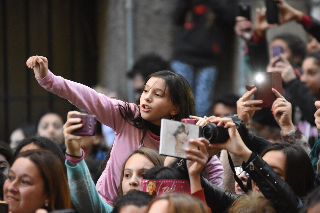 Lali le dedicó un momento único a sus seguidores. Foto: Lucio Casalla / ElDoce.tv.